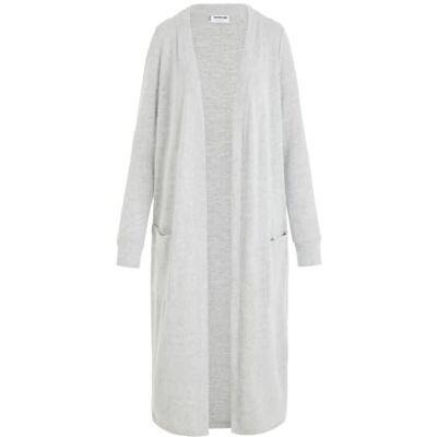 NOISY MAY Damen Nmcity L/S Long Noos Cardigan, Light Grey Melange, L EU NOISY MAY Damen Nmcity L/S Long Noos Cardigan, Light Grey Melange, L EU