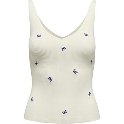 JDY nanna S/L Embroidery Top KNT JDY nanna S/L Embroidery Top KNT