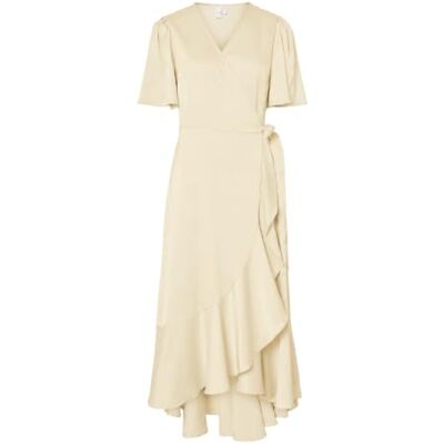 YAS thea 2/4 Midi Wrap Dress S. Noos YAS thea 2/4 Midi Wrap Dress S. Noos