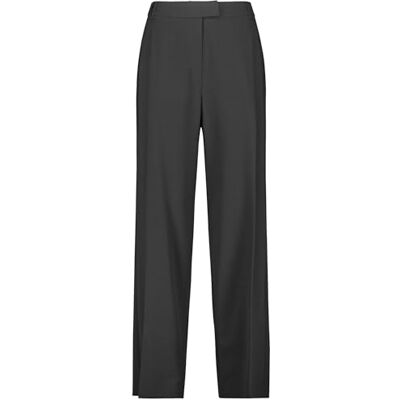 Taifun Damen Elegante Hose mit weitem Bein Wide Leg unifarben reguläre Länge Taifun Damen Elegante Hose mit weitem Bein Wide Leg unifarben reguläre Länge