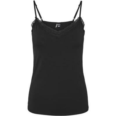PIECES Pckate Lace Singlet Noos PIECES Pckate Lace Singlet Noos