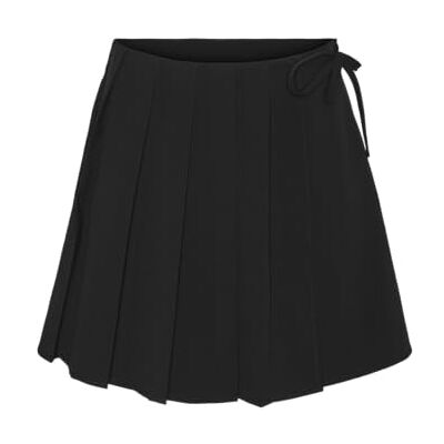 VERO MODA Damen Vmsolona Hw Short Skirt JRS Ga Minirock, Black, 36 VERO MODA Damen Vmsolona Hw Short Skirt JRS Ga Minirock, Black, 36