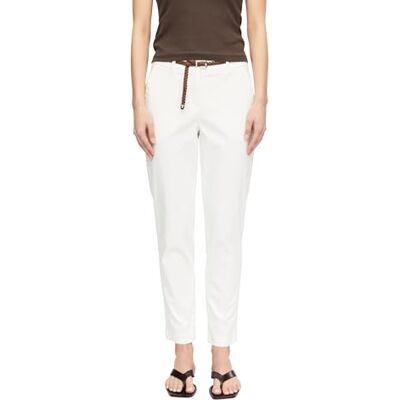 Comma Chino mit Flechtgürtel Comma Chino mit Flechtgürtel