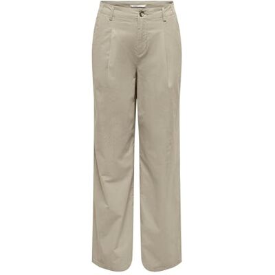 ONLY Onlbiana Mw Wide Chino Pant Cc PNT ONLY Onlbiana Mw Wide Chino Pant Cc PNT