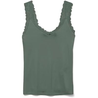 VERO MODA Damen Vmrosa Sl Top Noos Hose, Laurel Wreath, L EU VERO MODA Damen Vmrosa Sl Top Noos Hose, Laurel Wreath, L EU