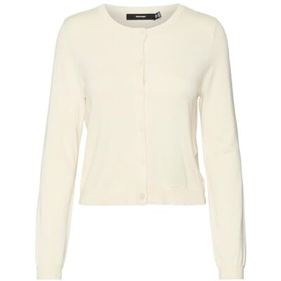 VERO MODA VMGLORY LS O-Neck Short Cardigan GA NOOS VERO MODA VMGLORY LS O-Neck Short Cardigan GA NOOS