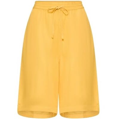 camel active Damen Bermuda Shorts mit Tunnelzug Gelb, womenswear-34IN camel active Damen Bermuda Shorts mit Tunnelzug Gelb, womenswear-34IN