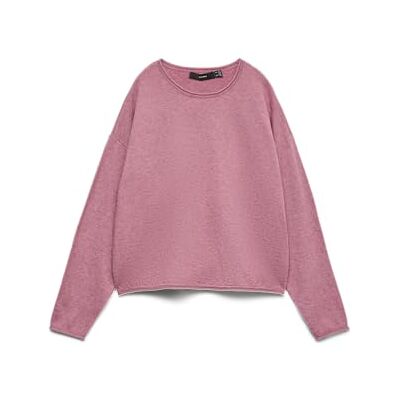 VERO MODA Vmexciting Plain Ls O-Nk Roll Pullov Boo VERO MODA Vmexciting Plain Ls O-Nk Roll Pullov Boo