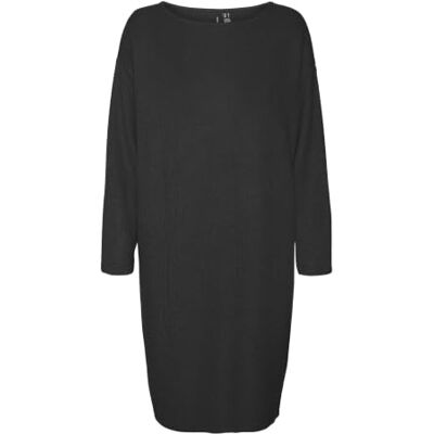 VERO MODA VMBLIS 7/8 Boatneck Short Dress JRS Boo VERO MODA VMBLIS 7/8 Boatneck Short Dress JRS Boo