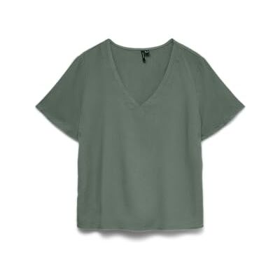 VERO MODA Vmmymilo S/S V-Neck Top WVN Ga VERO MODA Vmmymilo S/S V-Neck Top WVN Ga