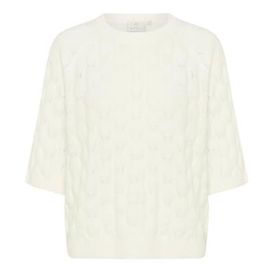 KAFFE Damen Strickpullover KAmalene Damen Strickpullover Kurzarm Rundhals Pullover Knit Pulli Herbst Winter Einfarbig Oberteile Ellenbogenlänge KAFFE Damen Strickpullover KAmalene Damen Strickpullover Kurzarm Rundhals Pullover Knit Pulli Herbst Winter Einfarbig Oberteile Ellenbogenlänge