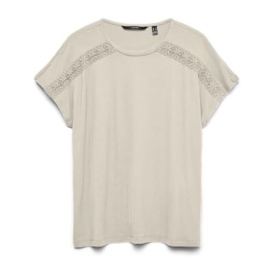 VERO MODA Vmgina Ss O-Neck Top JRS Ga VERO MODA Vmgina Ss O-Neck Top JRS Ga