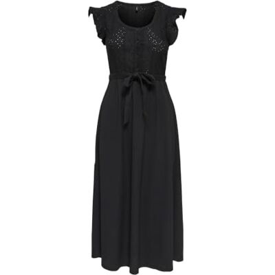 ONLY Onlelisa S/L V-Neck Dress JRS ONLY Onlelisa S/L V-Neck Dress JRS