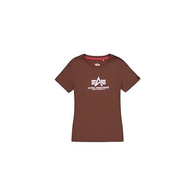 Alpha Damen New Basic BL T-Shirt, Powder Brown, M Alpha Damen New Basic BL T-Shirt, Powder Brown, M