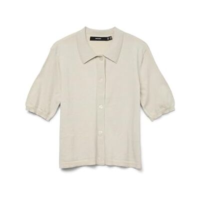 VERO MODA Vmhappyshine 2/4 Polo Pullover VERO MODA Vmhappyshine 2/4 Polo Pullover