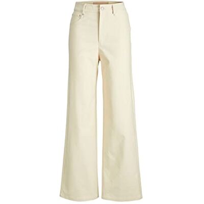 JJXX Jack & Jones Damen JXBROOKE RELAXED HW PANT NOOS Chino, Ecru, 30/34 JJXX Jack & Jones Damen JXBROOKE RELAXED HW PANT NOOS Chino, Ecru, 30/34