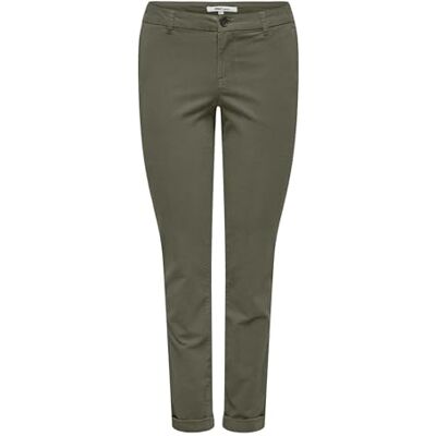 ONLY Damen ONLBIANA-Blair MW Cord Chino Pant TLR Hose, Kalamata, 40W x 32L ONLY Damen ONLBIANA-Blair MW Cord Chino Pant TLR Hose, Kalamata, 40W x 32L