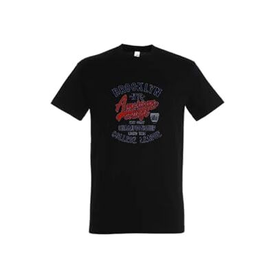 AMERICAN COLLEGE USA , T-Shirt, Polo, Shirt, Herren, Damen, Hemd, Sweatshirt, Lässig, Sportlich, Bedruckt, Bekleidung, Unisex, Manner, Frauen, Modell AC208 Schwarz, S AMERICAN COLLEGE USA , T-Shirt, Polo, Shirt, Herren, Damen, Hemd, Sweatshirt, Lässig, Sportlich, Bedruckt, Bekleidung, Unisex, Manner, Frauen, Modell AC208 Schwarz, S