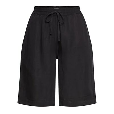 camel active Damen Bermuda Shorts mit Tunnelzug Kaviar, womenswear-32IN camel active Damen Bermuda Shorts mit Tunnelzug Kaviar, womenswear-32IN