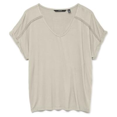 VERO MODA Vmvanessa Ss V-Neck Top JRS Ga VERO MODA Vmvanessa Ss V-Neck Top JRS Ga