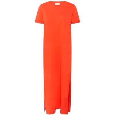 KAFFE Damen Kleid KAcelina Damen Kleid Rundhals Maxi Kurzarm Casual Basic Freizeitkleider Kurzarm KAFFE Damen Kleid KAcelina Damen Kleid Rundhals Maxi Kurzarm Casual Basic Freizeitkleider Kurzarm