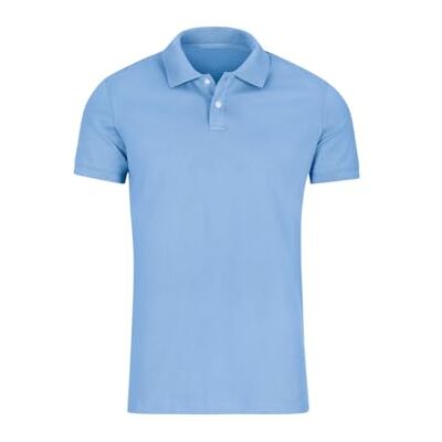 Trigema Damen Poloshirt 526601, Gr. 52 (Herstellergröße: XXL), Blau (horizont 042) Trigema Damen Poloshirt 526601, Gr. 52 (Herstellergröße: XXL), Blau (horizont 042)