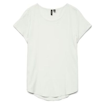 VERO MODA Damen VMBELLA SS WVN GA NOOS Top, Snow White, X-Large VERO MODA Damen VMBELLA SS WVN GA NOOS Top, Snow White, X-Large