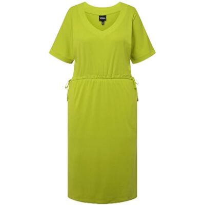 Ulla Popken Damen Kleid apfelgrün 42+ Ulla Popken Damen Kleid apfelgrün 42+
