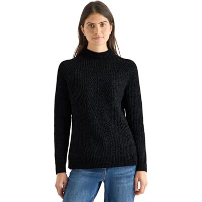 Cecil Turtleneck Chenille Pullover Black XL Cecil Turtleneck Chenille Pullover Black XL