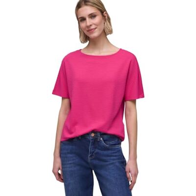 Street One Strukturshirt in Unifarbe Magenta Dream 36 Street One Strukturshirt in Unifarbe Magenta Dream 36