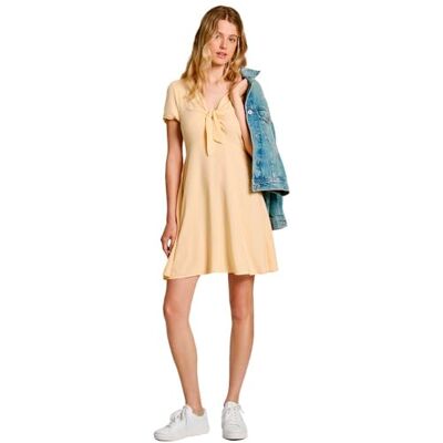 Pepe Jeans Damen Nani Kleid, Yellow (Cornish Yellow), Pepe Jeans Damen Nani Kleid, Yellow (Cornish Yellow),