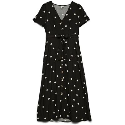 VERO MODA Female Hemdblusenkleid VMJOAN Langes Kleid VERO MODA Female Hemdblusenkleid VMJOAN Langes Kleid