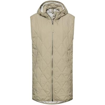 camel active Damen Lange Weste mit Kapuze Salbei, womenswear-48 camel active Damen Lange Weste mit Kapuze Salbei, womenswear-48