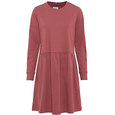 camel active Damen Sweatkleid aus Organic Cotton Rot Braun, Womenswear-L camel active Damen Sweatkleid aus Organic Cotton Rot Braun, Womenswear-L