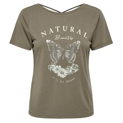 ONLY Onlfree Life S/S Cross Back Top Box JRS ONLY Onlfree Life S/S Cross Back Top Box JRS