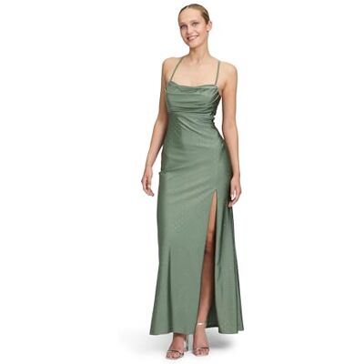 Vera Mont Damen Abendkleid mit Cut-Outs 36, Real Sage Vera Mont Damen Abendkleid mit Cut-Outs 36, Real Sage