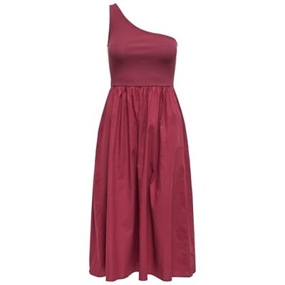 ONLY Onliris Life S/L One Shoulder Dress JRS ONLY Onliris Life S/L One Shoulder Dress JRS