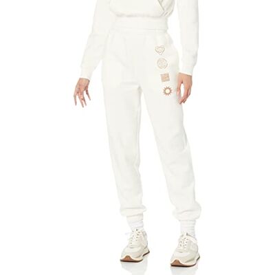 Amazon Damen Relaxed Jogger (Erhältlich in Übergröße), Eierschalenweiß, XS Amazon Damen Relaxed Jogger (Erhältlich in Übergröße), Eierschalenweiß, XS
