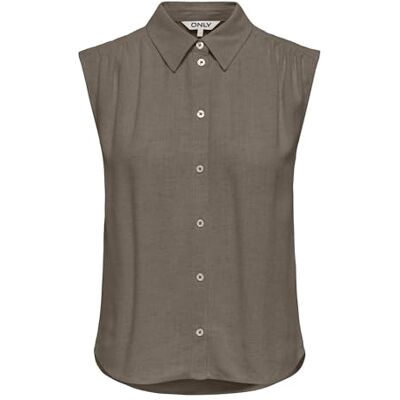 ONLY Onlsiesta S/L Linen Bl Shirt PNT Noos ONLY Onlsiesta S/L Linen Bl Shirt PNT Noos
