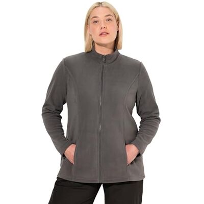 Ulla Popken Damen große Größen Übergrößen Plus Size Fleecejacke, Baukastensystem, Innenjacke, Stehkragen Ulla Popken Damen große Größen Übergrößen Plus Size Fleecejacke, Baukastensystem, Innenjacke, Stehkragen