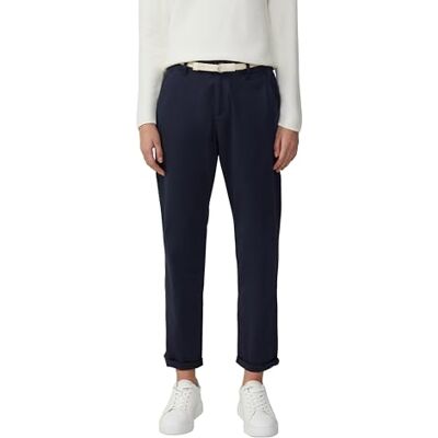 S. Oliver Damen Chino – Tapered Leg, Baumwollstretch, mit Gürtel S. Oliver Damen Chino – Tapered Leg, Baumwollstretch, mit Gürtel