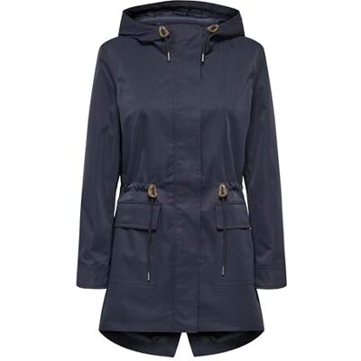 ONLY Damen Übergangsjacke ONLLouise Parka leichte Jacke mit Kapuze 15312869 Blue Graphite XS ONLY Damen Übergangsjacke ONLLouise Parka leichte Jacke mit Kapuze 15312869 Blue Graphite XS
