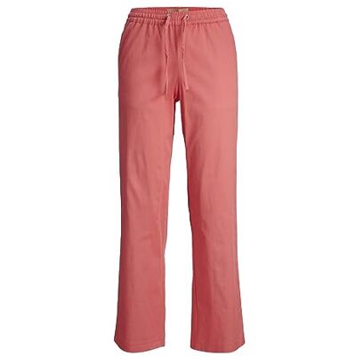 JJXX JACK & JONES Damen Jxalva Regular Mw String Pants Sn Chinohose, Tea Rose, XL / 30L EU JJXX JACK & JONES Damen Jxalva Regular Mw String Pants Sn Chinohose, Tea Rose, XL / 30L EU