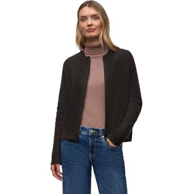 Street One Kuschliger Cardigan Darkest Brown 44 Street One Kuschliger Cardigan Darkest Brown 44