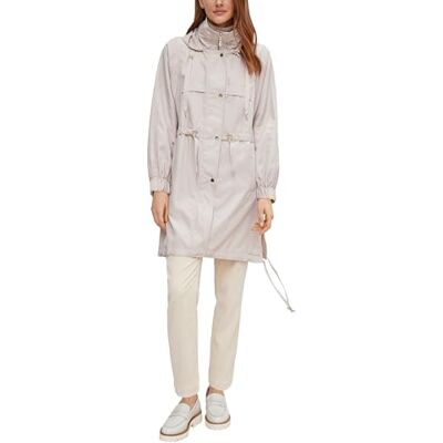 Comma Damen Mantel Jacke, 8031 helles_beige, 34 Comma Damen Mantel Jacke, 8031 helles_beige, 34