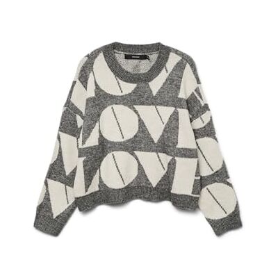 VERO MODA Vmlove Ls O-Neck Pullover Boo VERO MODA Vmlove Ls O-Neck Pullover Boo
