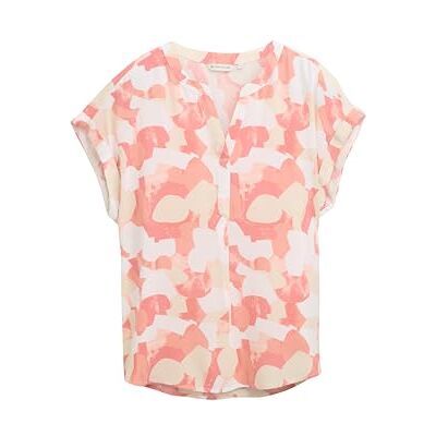 TOM TAILOR Damen Bluse, 38314 Rosewood Organic Design,38 TOM TAILOR Damen Bluse, 38314 Rosewood Organic Design,38