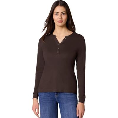 Street One Shirt in Unifarbe Molten Earth 46 Street One Shirt in Unifarbe Molten Earth 46