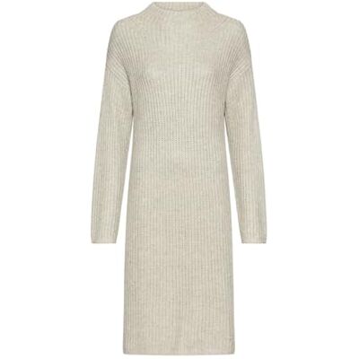 camel active Damen Strickkleid mit Rundhalsausschnitt Hellgrau, womenswear-3XL camel active Damen Strickkleid mit Rundhalsausschnitt Hellgrau, womenswear-3XL
