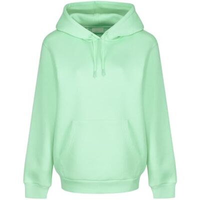 Light & Shade Damen Hoodie Fleece Pullover – Kapuzenpullover mit Tasche und Kordelzug, Sweatshirt Weich Warm für Fitness Gym Freizeit Loungewear (Misty Jade, S) Light & Shade Damen Hoodie Fleece Pullover – Kapuzenpullover mit Tasche und Kordelzug, Sweatshirt Weich Warm für Fitness Gym Freizeit Loungewear (Misty Jade, S)